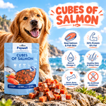 Load image into Gallery viewer, FW-L04-07 Faywell - Jerky Dog Training Treats, Chicken/Duck/Salmon/Beef, Real Meat, Omega-3 & Fish Oil, High Protein, Immune Support, 480g/4 Packs (4 Flavor)