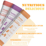 Load image into Gallery viewer, DENTALIGHT - Caviar Chicken Creamy, Handheld Lickable Wet Cat Treat, Prebiotics and Fish Oil Added, Grain Free, 5pcs, 50g