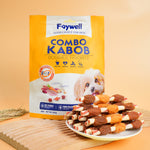 Load image into Gallery viewer, FAYWELL - Combo Kabob Dog Natural Treats, Rich in Protein & Vitamins & Probiotics, Supports Oral Health, 16Pcs/6Pcs