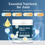 Load image into Gallery viewer, FAYWELL - Hip & Joint Chews Supplement for Dogs, Glucosamine and Chondroitin for Joints Health and Muscle Recovery, 120ct/300g
