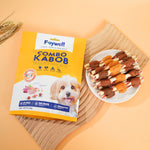 Load image into Gallery viewer, FAYWELL - Combo Kabob Dog Natural Treats, Rich in Protein & Vitamins & Probiotics, Supports Oral Health, 16Pcs/6Pcs