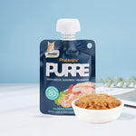 Load image into Gallery viewer, DENTALIGHT - Prebiotics Purre Lickable Wet Cat Treat, High in Probiotics, Calcium, Omega-3 and Fish Oil, No Additives, 55gX2