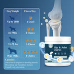 Load image into Gallery viewer, FAYWELL - Hip & Joint Chews Supplement for Dogs, Glucosamine and Chondroitin for Joints Health and Muscle Recovery, 120ct/300g