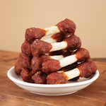 Load image into Gallery viewer, DENTALIGHT - Chicken Licious Premium Jerky Dog Training Treats, Dumbell of Chicken, Real Meat, High Protein, Weight Friendly, 70g