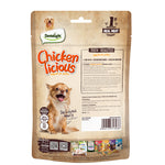 Load image into Gallery viewer, DENTALIGHT - Chicken Licious Premium Jerky Dog Training Treats, Twist of Chicken, Calcium Rich, Low in Fat, 70g