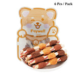 Load image into Gallery viewer, FAYWELL - Combo Kabob Dog Natural Treats, Rich in Protein & Vitamins & Probiotics, Supports Oral Health, 16Pcs/6Pcs
