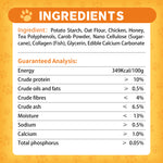 Load image into Gallery viewer, FAYWELL - Honey Dog Chewing Treat with Tea Polyphenols and Dietary Fiber, Low-Fat and High-quality Protein 30Pcs/5Pc