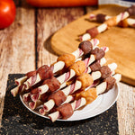 Load image into Gallery viewer, FAYWELL - Combo Kabob Dog Natural Treats, Rich in Protein & Vitamins & Probiotics, Supports Oral Health, 16Pcs/6Pcs