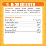 Load image into Gallery viewer, DENTALIGHT - Prebiotics Purre Lickable Wet Cat Treat, High in Probiotics, Calcium, Omega-3 and Fish Oil, No Additives, 55gX2