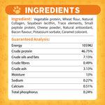 Load image into Gallery viewer, GNAWLERS - Gnawlers Bone, Dog Treat Teething Stick, High Protein, 100% Digestible, Long Lasting 4.5", 2pcs/pack