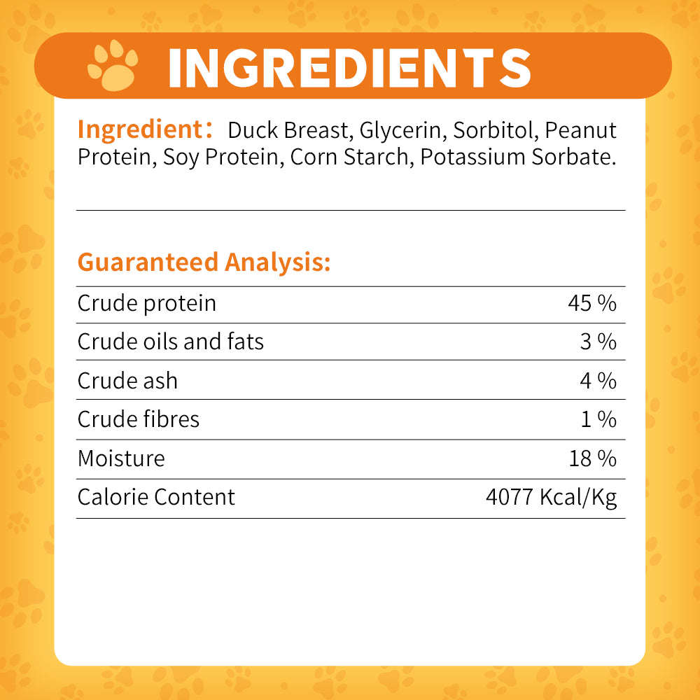DENTALIGHT - Duckkk Licious Premium Jerky Dog Training Treats, Jerky of Duck, Calcium Rich, Low in Fat, High Protein, 70g