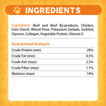 Load image into Gallery viewer, Faywell - Beefy Jerky Dog Training Treats, Sausage of Beef, Collagen and High Protein, Grain Free, 4.23OZ(120g)
