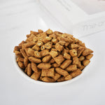 Load image into Gallery viewer, DENTALIGHT - Omegas Crunchy Cat Chew Treat, Rich in Fish Oil and Egg Powder, Vitamins &amp; Minerals Enriched, 60g

