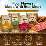 Load image into Gallery viewer, DENTALIGHT - Yumm Stick Dog Treats, Real Meat, Protein, DHA &amp; Vit E, Omega 3-6, Glucosamine &amp; Chondroitin, 50g
