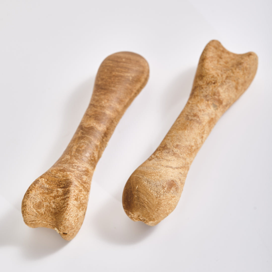 GNAWLERS - Gnawlers Bone, Dog Treat Teething Stick, High Protein, 100% Digestible, Long Lasting 4.5", 2pcs/pack