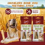 Load image into Gallery viewer, GNAWLERS - Gnawlers Bone, Dog Treat Teething Stick, High Protein, 100% Digestible, Long Lasting 4.5&quot;, 2pcs/pack
