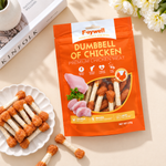 Load image into Gallery viewer, Faywell - Chicken Jerky Dog Training Treats, Dumbbell of Chicken, Real Meat, High Protein, Weight Friendly, 4.23OZ(120g)