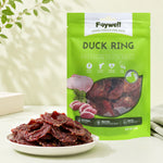 Load image into Gallery viewer, Faywell - Duck Jerky Dog Training Treats, Ring of Duck, Real Meat, Quality Protein, Calcium Rich, 4 oz