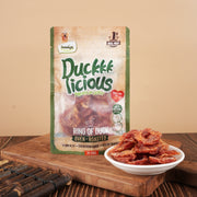 DENTALIGHT - Duck Licious Premium Jerky Dog Training Treats, Ring of Duck, Real Meat, Quality Protein, Calcium Rich, 70g