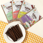 Load image into Gallery viewer, DENTALIGHT - Yumm Stix Yogurts Dog Treats,  Real Tuna and Fruit, Rich in Probiotics, No Sugar &amp; Artificial Flavors, 70g
