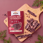 Load image into Gallery viewer, Faywell - Beefy Jerky Dog Training Treats, Fillet of Wagyu Beef, Real Meat, High Protein, Calcium Rich, 4.23OZ(120g)