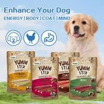Load image into Gallery viewer, DENTALIGHT - Yumm Stick Dog Treats, Real Meat, Protein, DHA &amp; Vit E, Omega 3-6, Glucosamine &amp; Chondroitin, 50g
