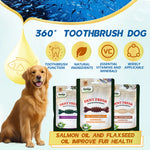 Load image into Gallery viewer, DENTALIGHT - Dent Fresh 360° Toothbrush Dog Chew, Fresh Breath and Remove Plaque, Support Joint &amp; Cartilage, 18pcs, 150g
