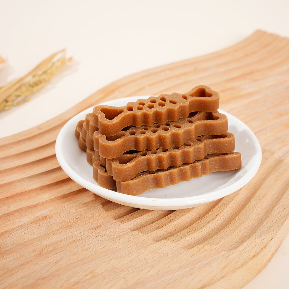 FAYWELL - Honey Dog Chewing Treat with Tea Polyphenols and Dietary Fiber, Low-Fat and High-quality Protein 30Pcs/5Pc