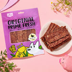 Load image into Gallery viewer, LB-07 Likable Duck Jerky Cuts, High Protein Chewy Dog Treats, Savory Duck Training &amp; Reward Snacks for Dogs, 100g