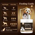 Load image into Gallery viewer, FAYWELL - Mushroom Essence Chews Supplement for Dogs &amp; Cats, 8-in-1  Formula for Immune, Cognitive and Heart Function, 120ct/300g
