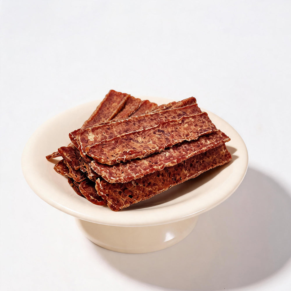 LB-07 Likable Duck Jerky Cuts, High Protein Chewy Dog Treats, Savory Duck Training & Reward Snacks for Dogs, 100g
