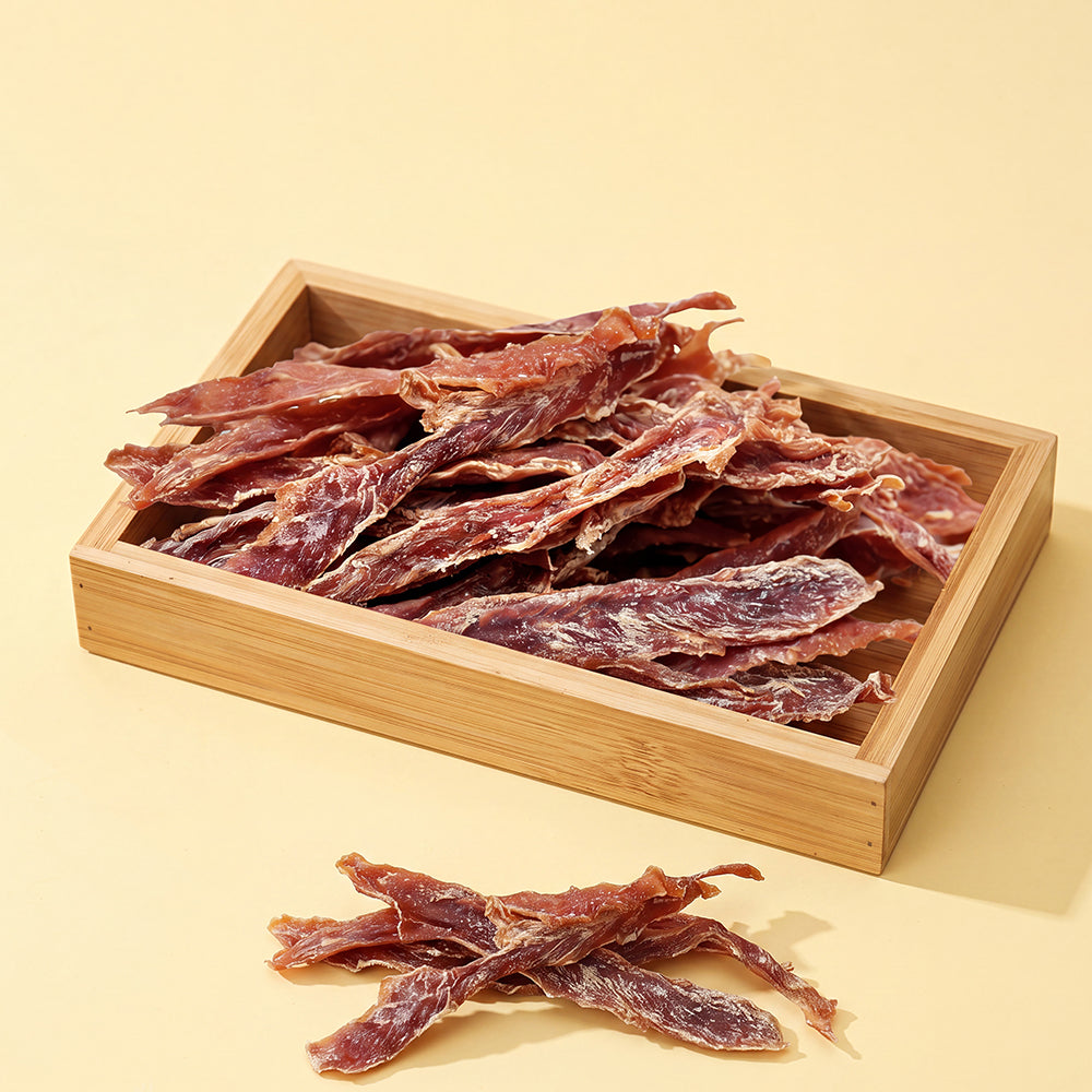 LB-005 Likable Duck Breast Fillets, 100% Duck Dog Treats, High Protein & Low Fat, Natural Jerky Treats for Dogs, 120g