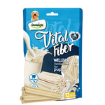 Load image into Gallery viewer, DENTALIGHT - Vital Fiber Wellbar Puppy Chew Treats, Goat Milk, Rich in Calcium and Protein, Soft Vanilla Texture, 12pcs, 80g
