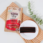 Load image into Gallery viewer, DENTALIGHT - Yumm Stick Dog Treats, Real Meat, Protein, DHA &amp; Vit E, Omega 3-6, Glucosamine &amp; Chondroitin, 50g
