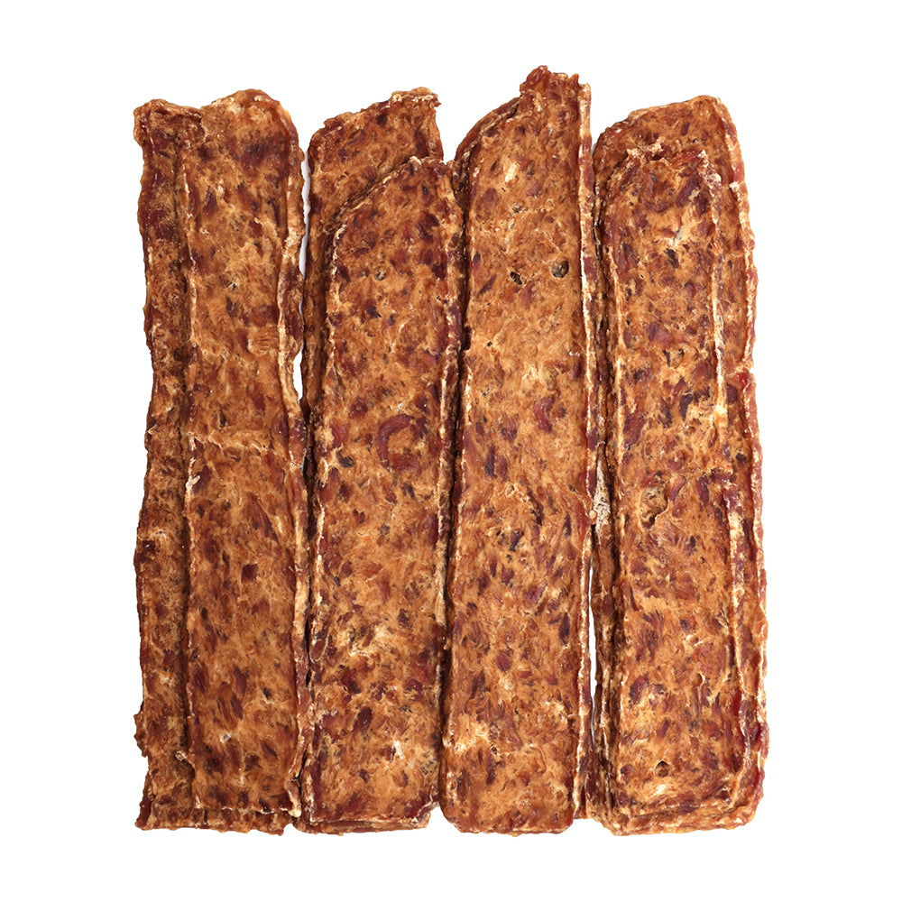 LB-07 Likable Duck Jerky Cuts, High Protein Chewy Dog Treats, Savory Duck Training & Reward Snacks for Dogs, 100g