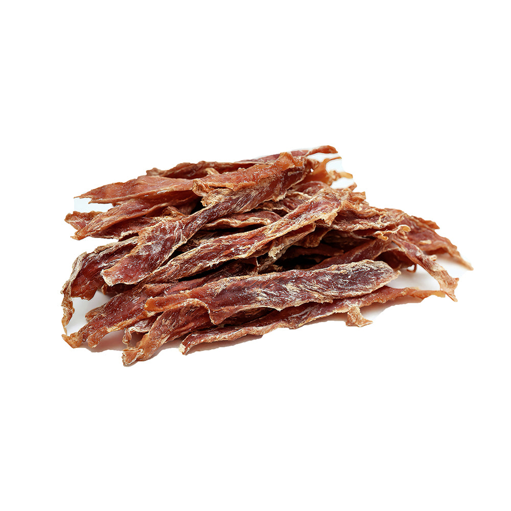 LB-005 Likable Duck Breast Fillets, 100% Duck Dog Treats, High Protein & Low Fat, Natural Jerky Treats for Dogs, 120g