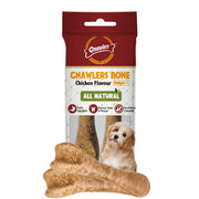 GNAWLERS - Gnawlers Bone, Dog Treat Teething Stick, High Protein, 100% Digestible, Long Lasting 4.5