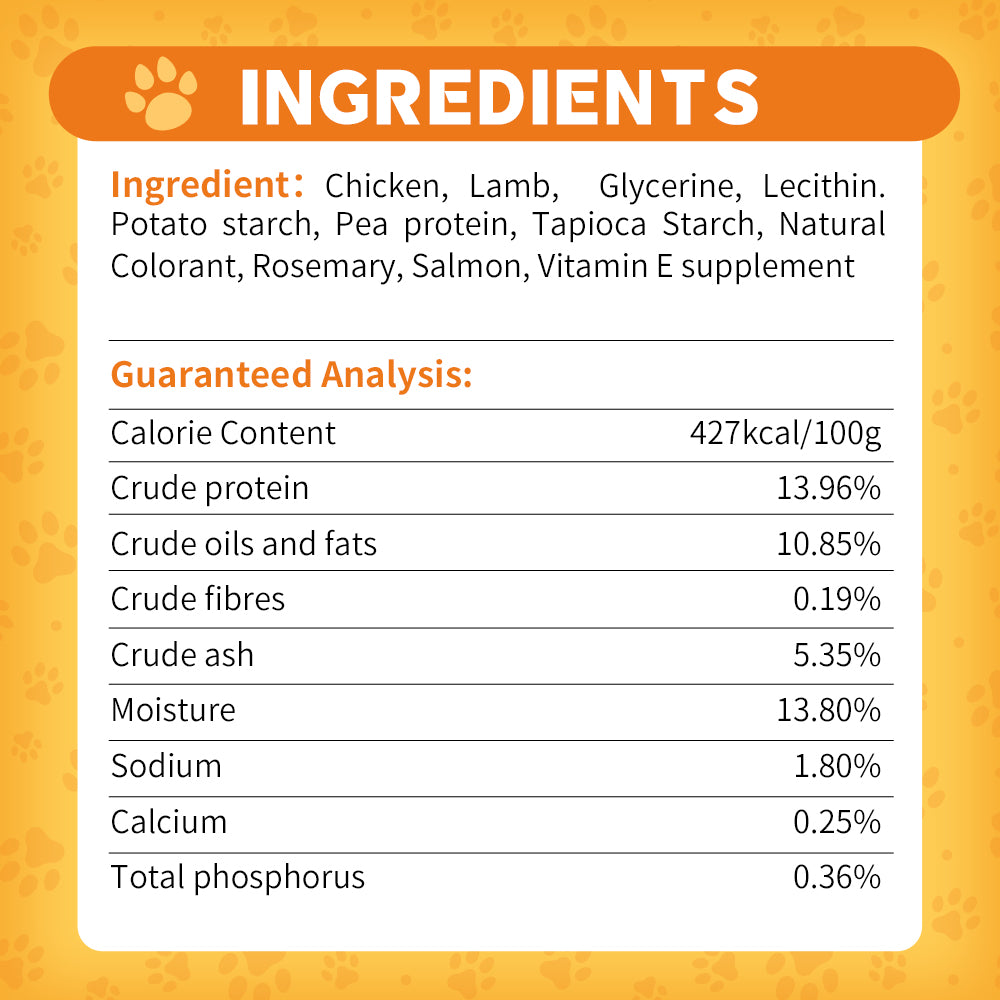 DENTALIGHT - Yumm Stick Dog Treats, Real Meat, Protein, DHA & Vit E, Omega 3-6, Glucosamine & Chondroitin, 50g