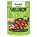 Load image into Gallery viewer, Faywell - Duck Jerky Dog Training Treats, Duck Wrapped Steet Potato, Real Meat, Dietary Fiber, Grain Free 4.23OZ(120g)